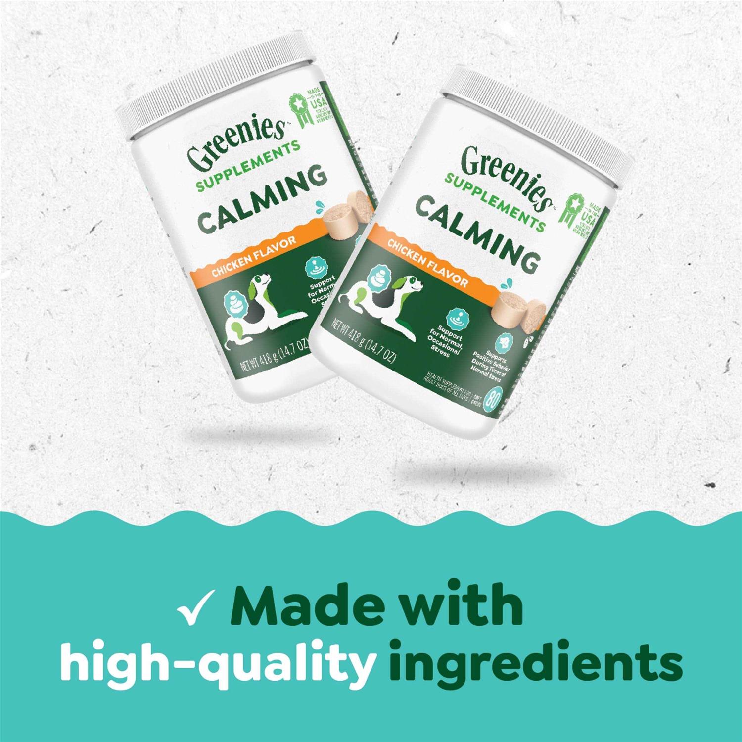 Greenies Supplements Calming Chews for Dogs Chicken Flavor - Nail Gallerys