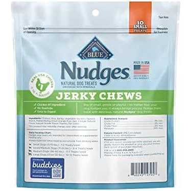 Blue Buffalo Nudges Jerky Chews Natural Dog Treats - Nail Gallerys