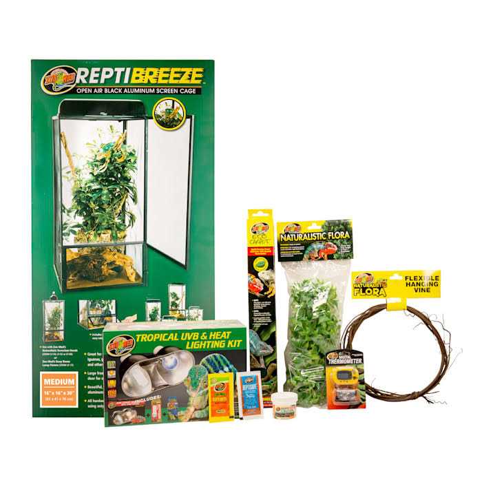 Zoo Med ReptiBreeze Chameleon Kit - Nail Gallerys