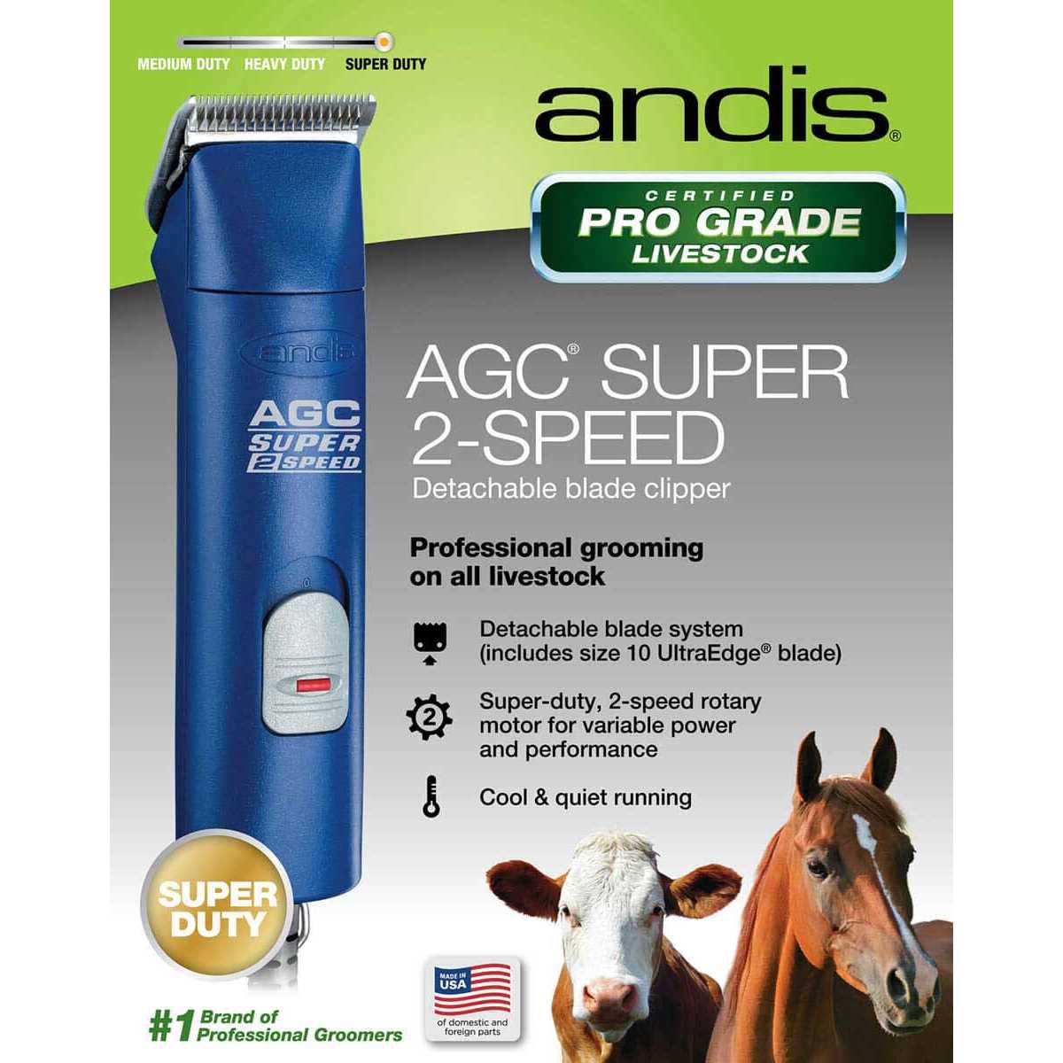 Andis AGC Super 2-Speed Clipper - Nail Gallerys