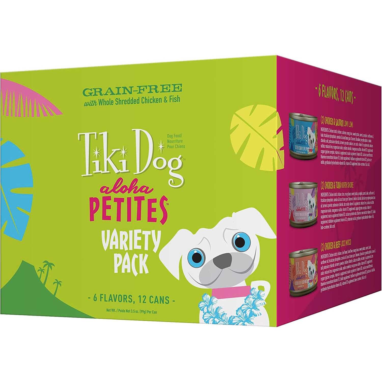 Tiki Dog Aloha Petites Variety Pack Wet Dog Food - Nail Gallerys