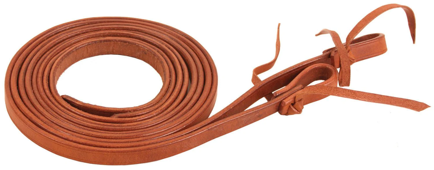 Buffalo Leather Working Cowboy Split Horse Reins, 7' - Nail Gallerys