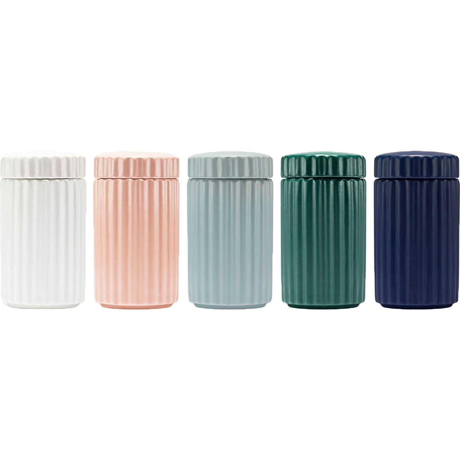 Waggo Ceramic Ripple Dog Treat Jar - Nail Gallerys