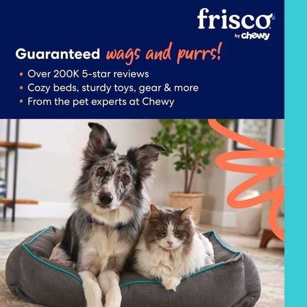 Frisco Plush Orthopedic Pillow Dog Bed w/Removable COVER - Nail Gallerys