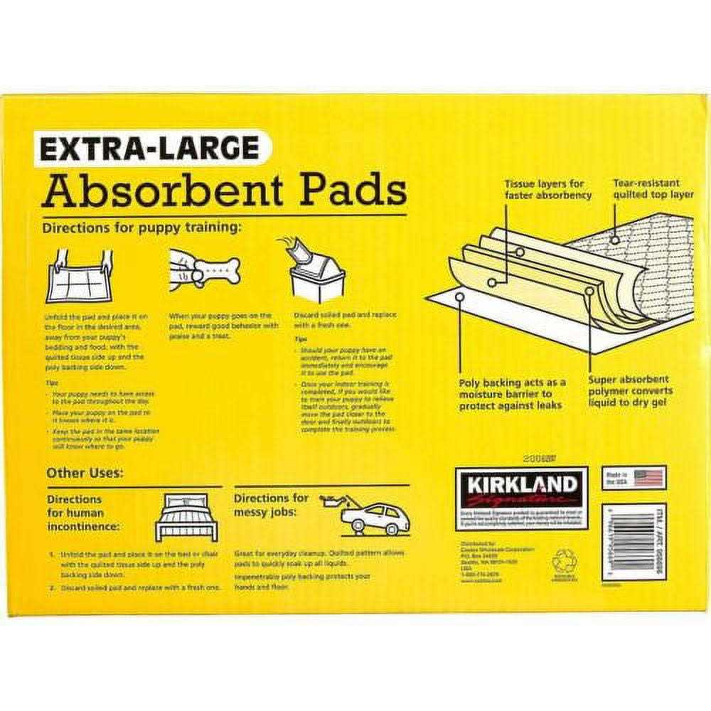 Kirkland Signature Absorbent Multipurpose Pads - Nail Gallerys