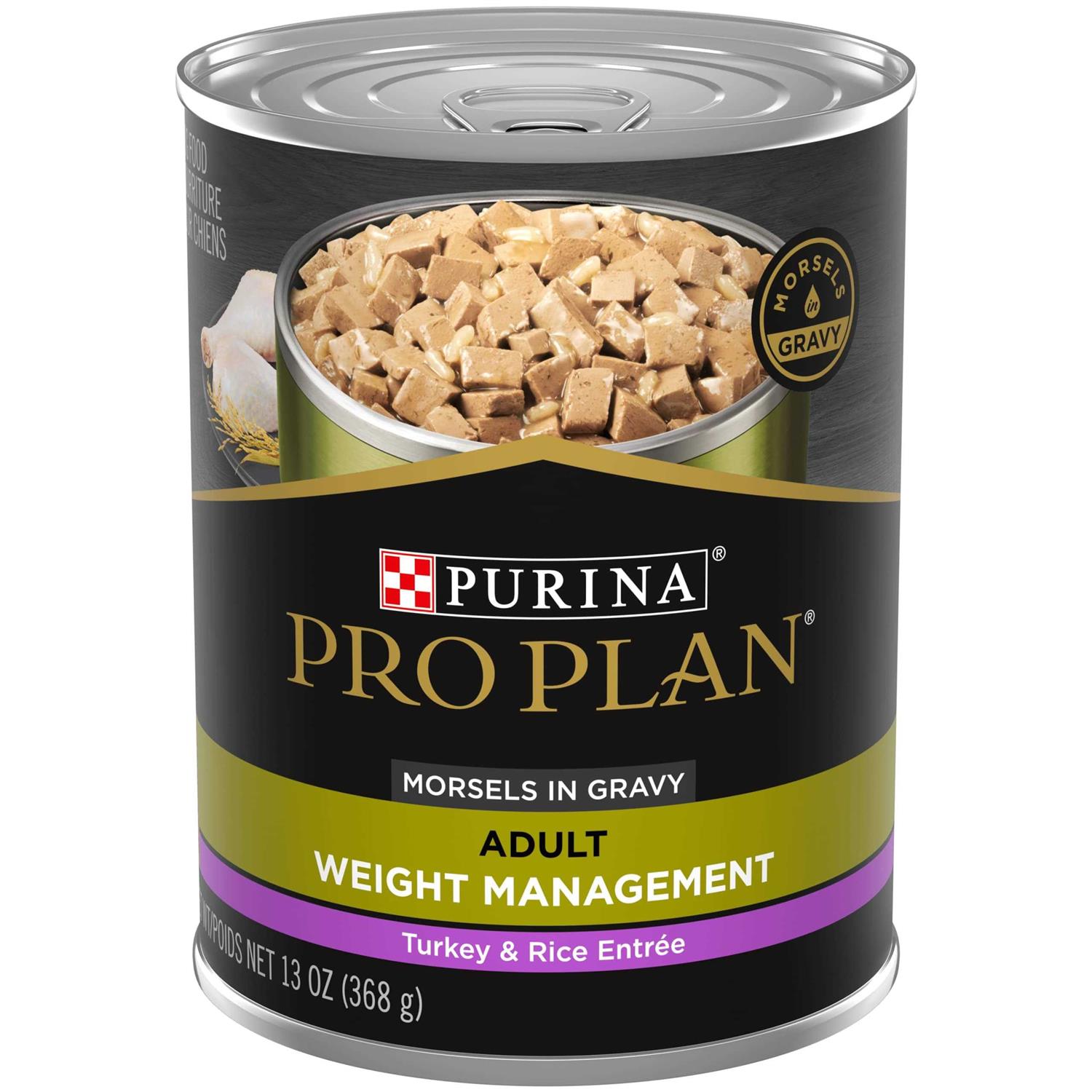 Purina Pro Plan Focus Adult Weight Management Turkey & Rice Entree Canned Dog Food - Nail Gallerys