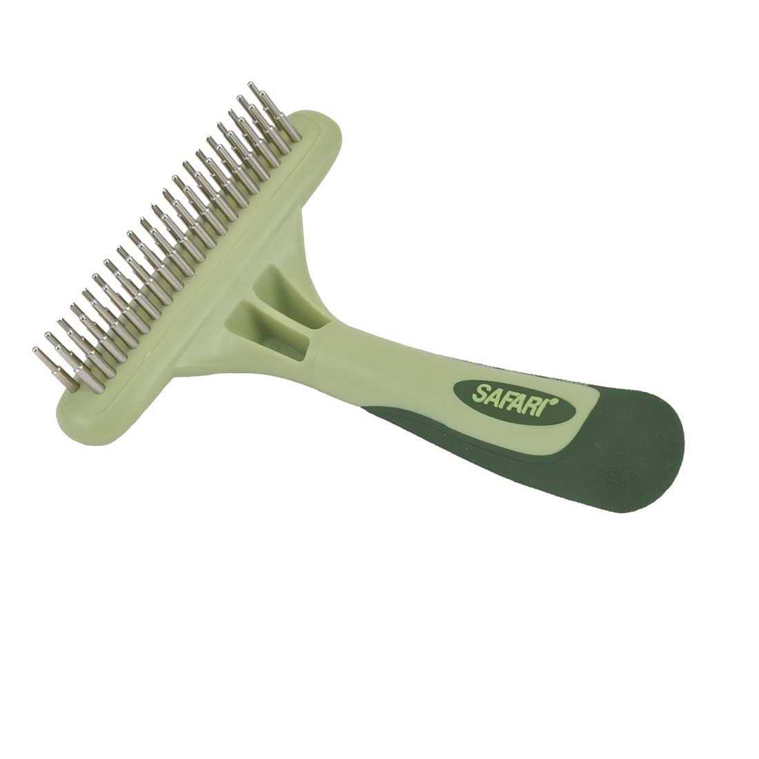 Safari Dog Double Row Undercoat Rake - Nail Gallerys