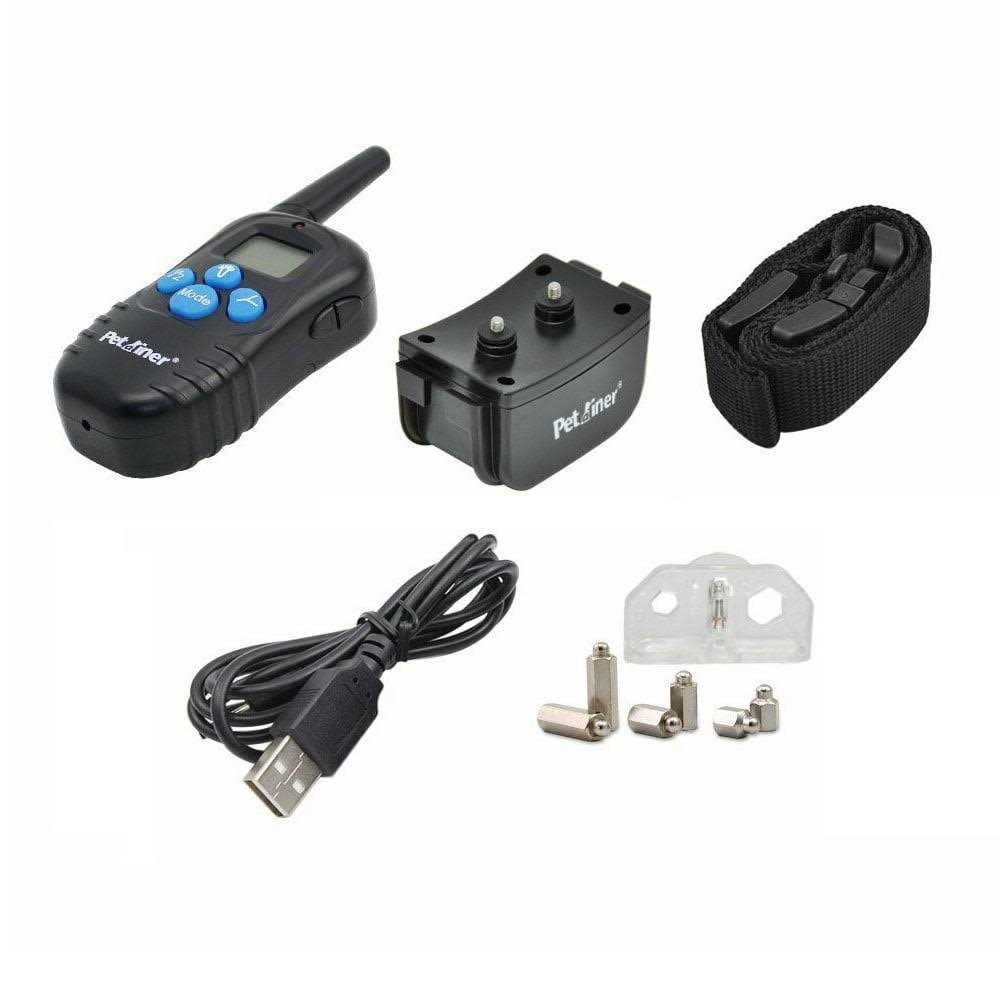 Petrainer Rechargeable Dog Shock Collar with Remote Dog Training Collar with Beep Vibration Shock Collar - Nail Gallerys