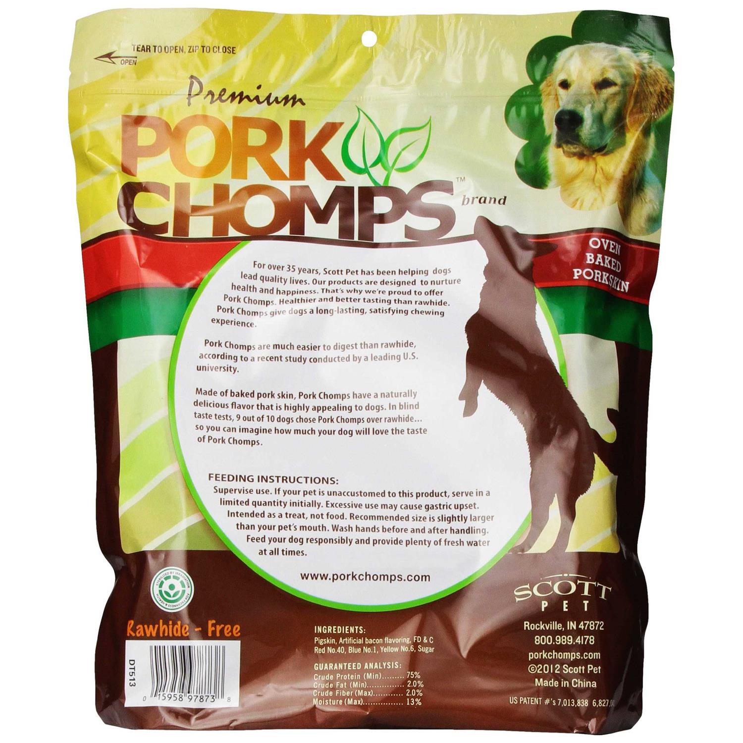 Premium Pork Chomps Bacon Knotz - Nail Gallerys