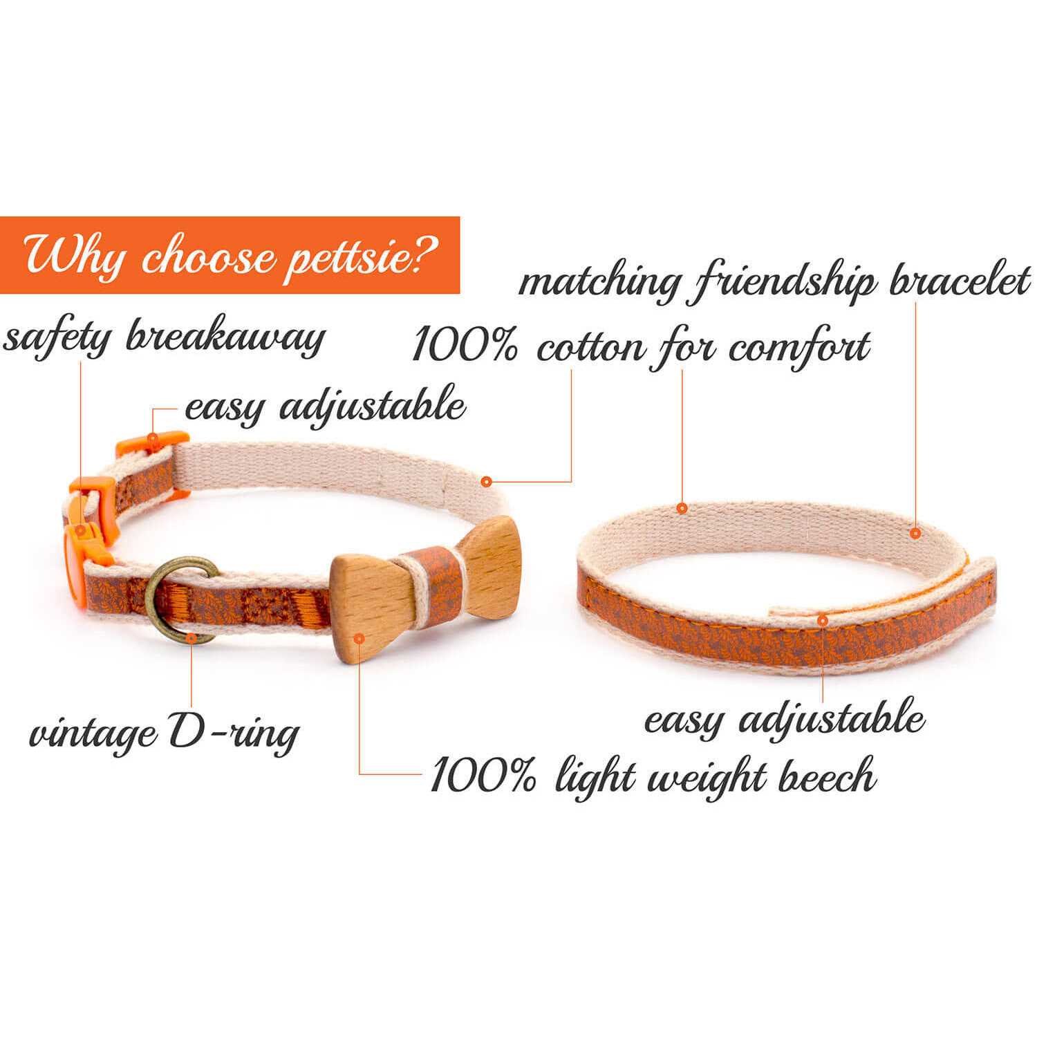 Pettsie Cat Collar Breakaway Friendship Bracelet - Nail Gallerys