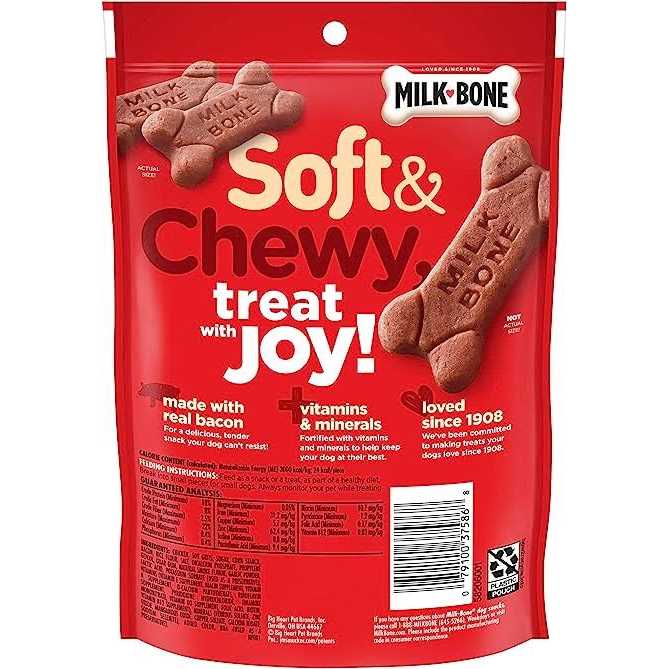 Milk Bone Soft Chewy Bacon Dog - Nail Gallerys