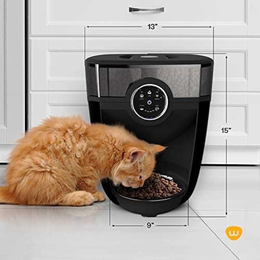 Whisker Feeder-Robot Wi-fi Cat & Dog Auto-Feeder with Hopper & Backup Battery Compatibility - Nail Gallerys