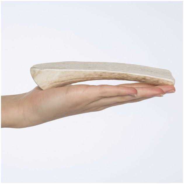 Bones & Chews Made in USA Elk Antler Split with Liver Flavor Dog Chew - Nail Gallerys