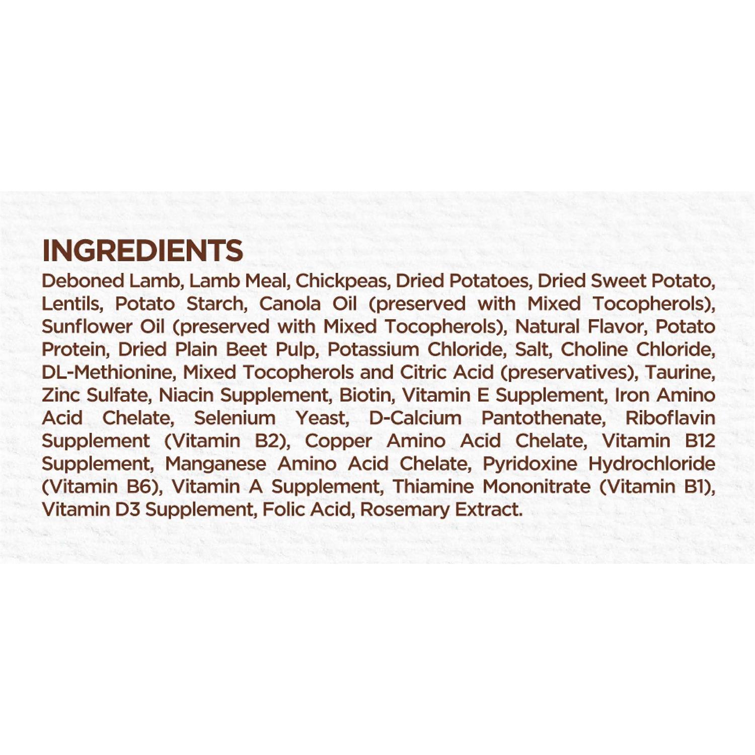 Nutro Limited Ingredient Diet Adult Dry Dog Food Lamb & Sweet Potato Dog Kibble - Nail Gallerys