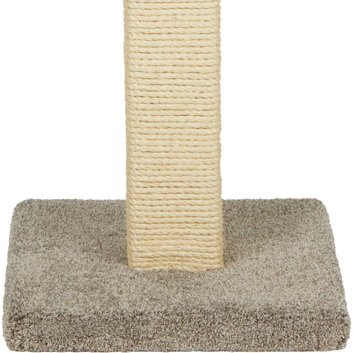 Frisco 32-in Real Carpet Wooden Cat Tree - Nail Gallerys