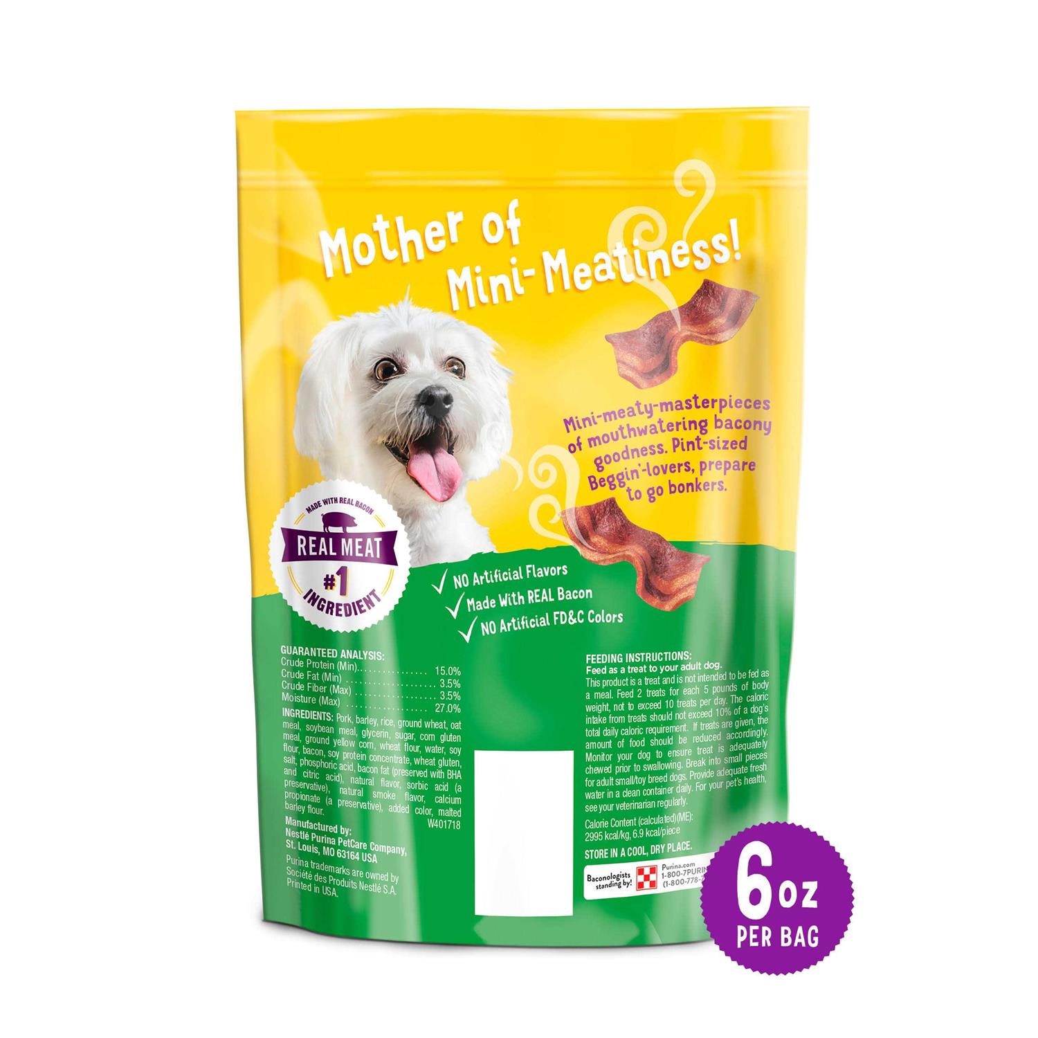 Purina Beggin’ Littles Bacon Dog Treats - Nail Gallerys