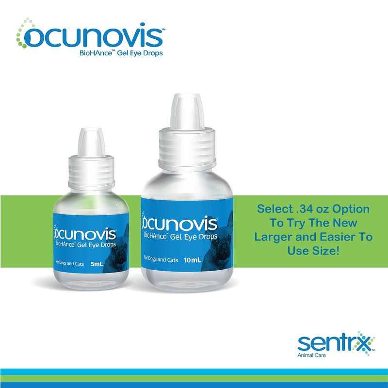 Ocunovis BioHAnce Gel Eye Drops for Dogs and Cats - Nail Gallerys