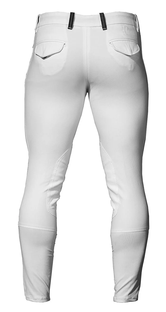 AA Taranto Men's Breeches, White - Nail Gallerys