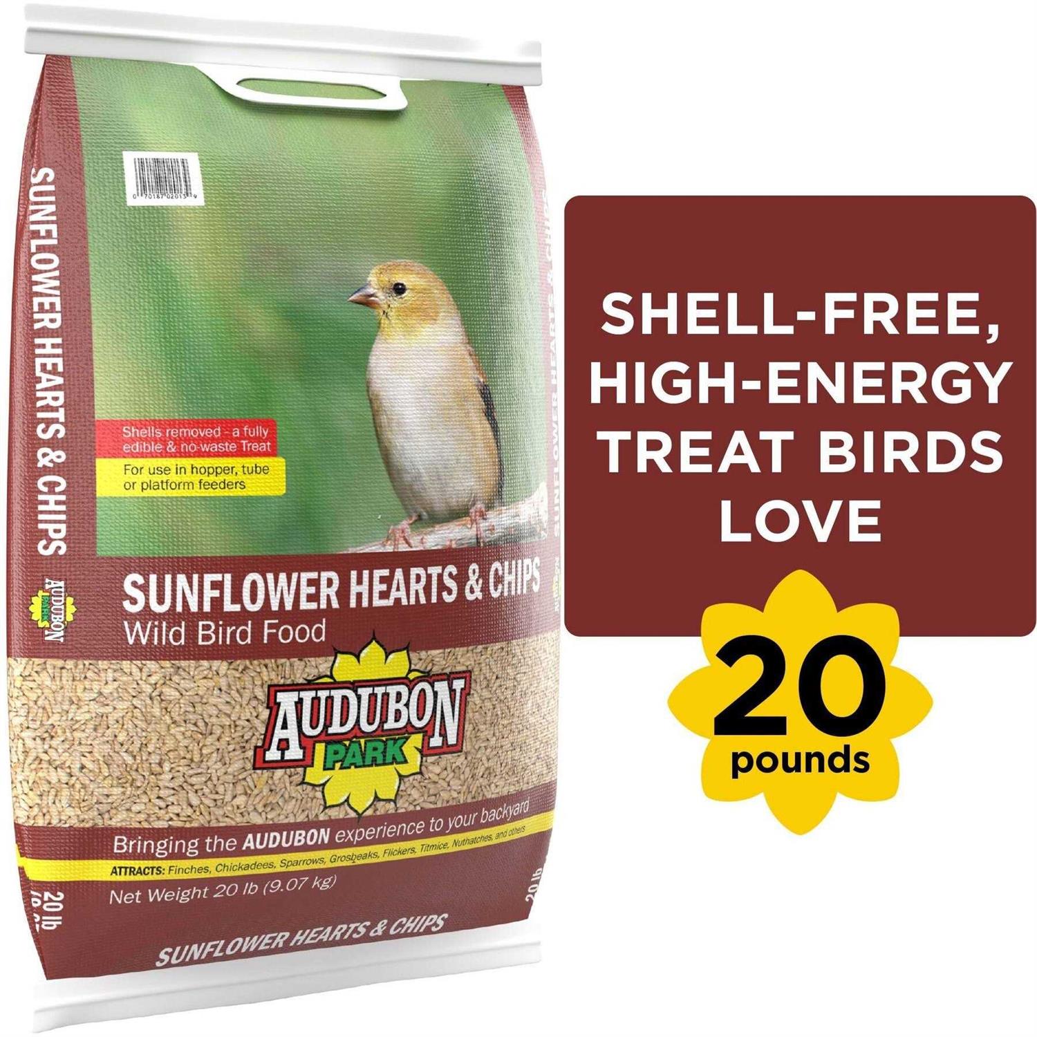 Audubon Park Sunflower Hearts & Chips Wild Bird Food 12555 - Nail Gallerys