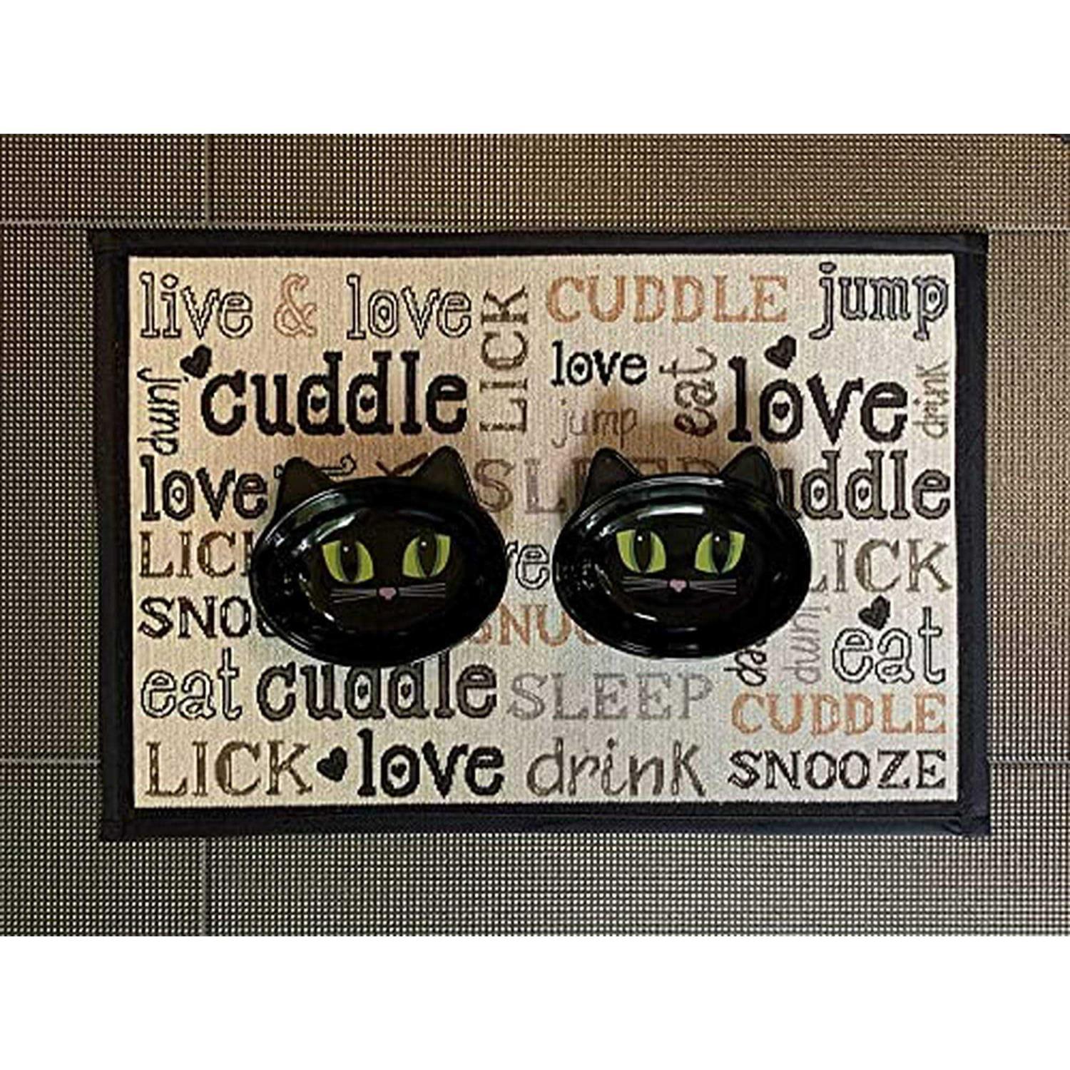 Petrageous Frisky Kitty Oval Saucer - Nail Gallerys