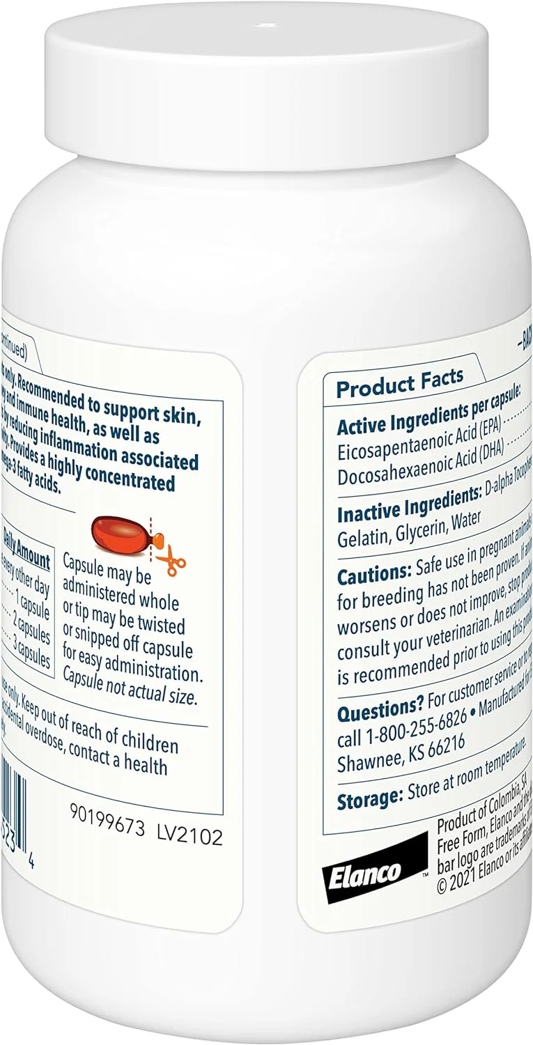 Free Form Omega-3 Fish Oil Snip Tip Capsules - Nail Gallerys