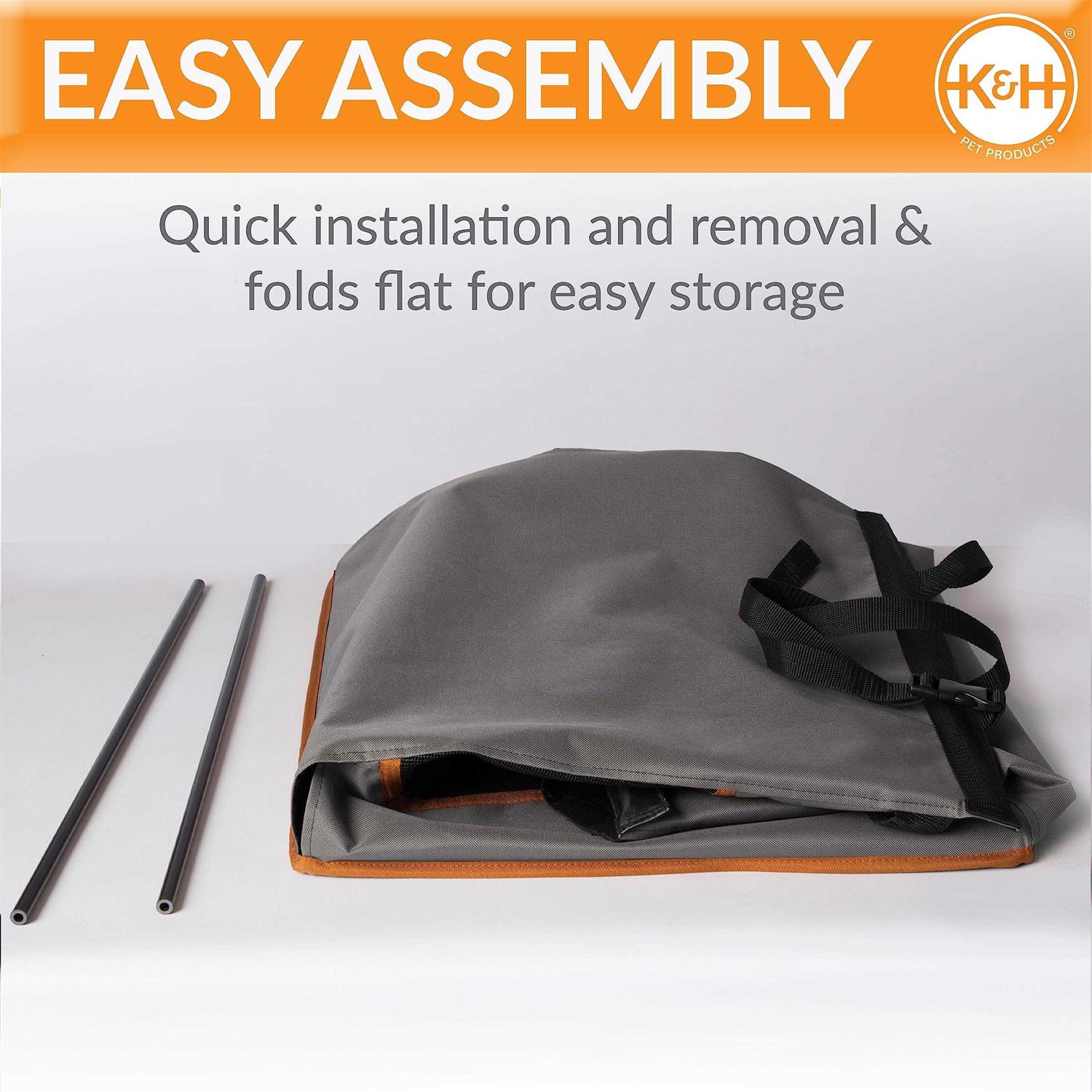 K&H Pet Products Buckle N’ Go Seat - Nail Gallerys