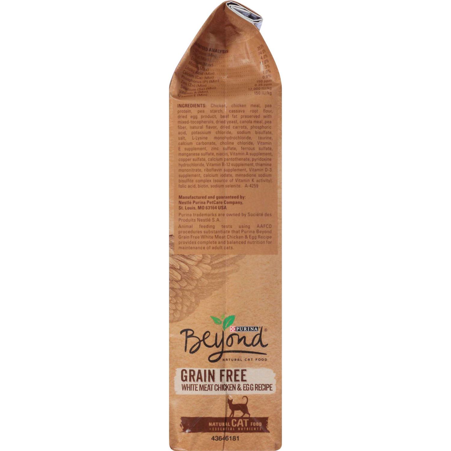 Purina Beyond Grain Free White Meat Chicken & Egg Recipe Natural Dry Cat Food - Nail Gallerys