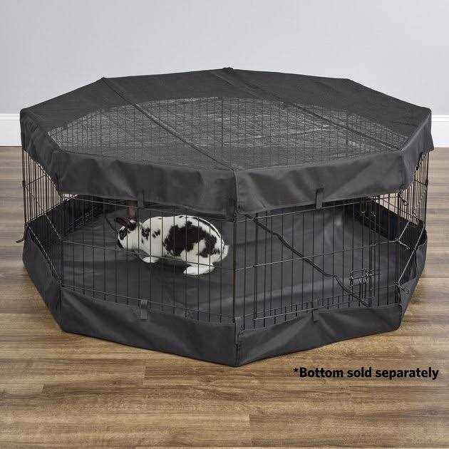 MidWest Homes for Pets Octagon Exercise Pen Fabric Mesh Top - Nail Gallerys