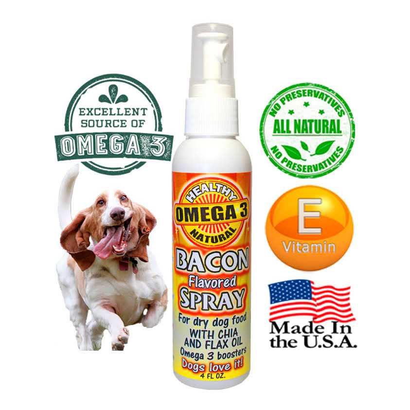 Bacon FLAVORED OMEGA 3 Spray 4 oz - Nail Gallerys