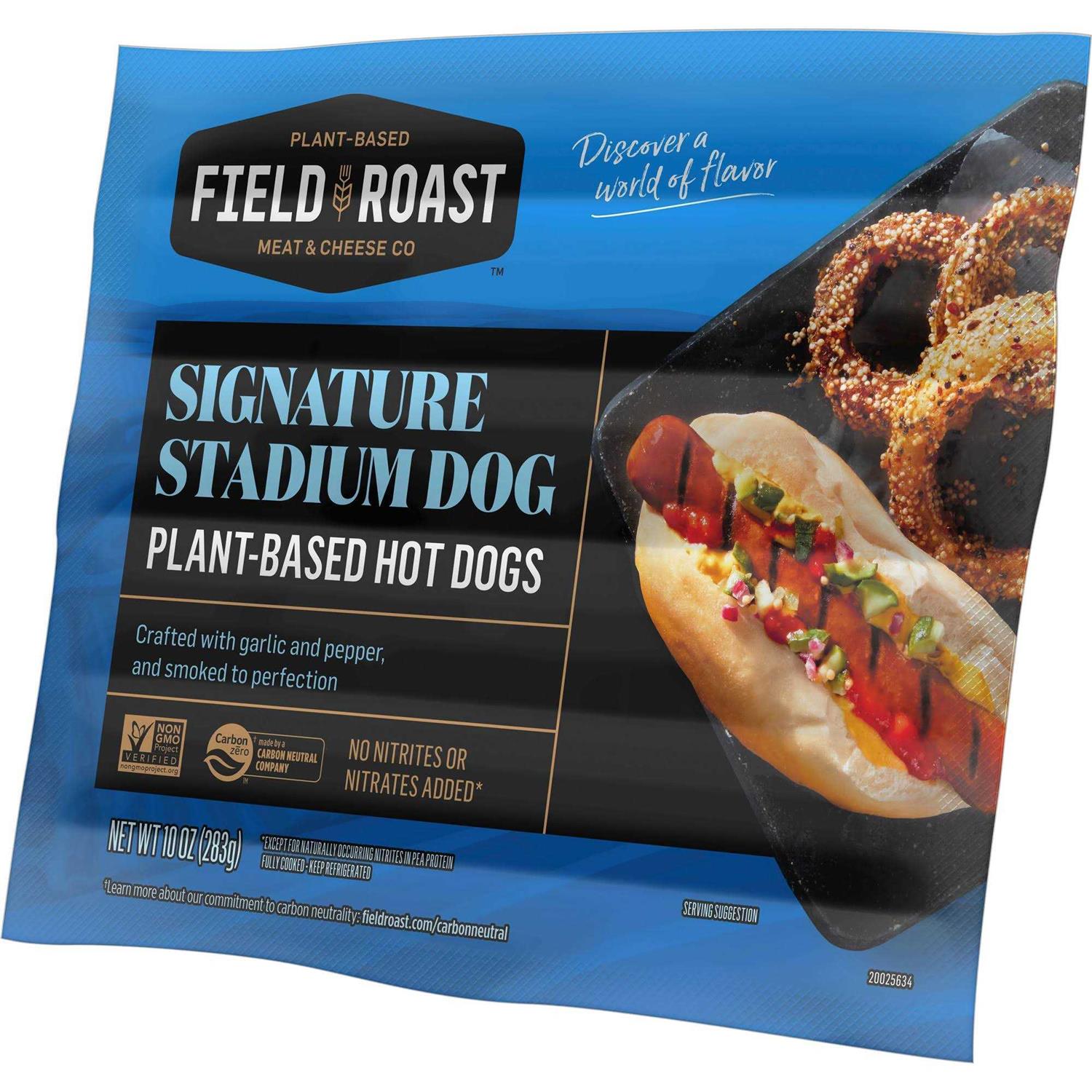 Field Roast Plant-Based Signature Stadium Hot Dogs - Nail Gallerys