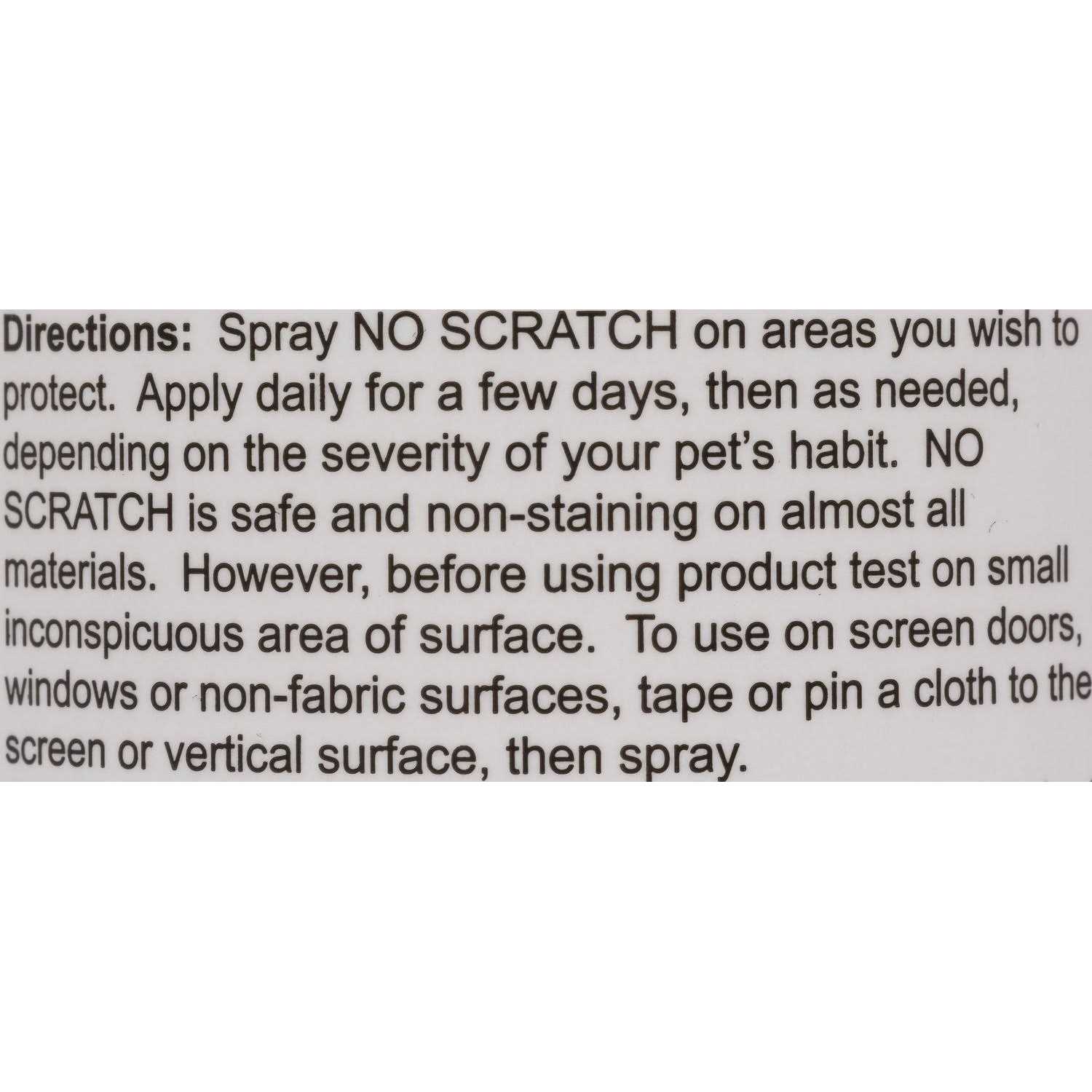 NaturVet Pet Organics No Scratch Spray for Cats - Nail Gallerys