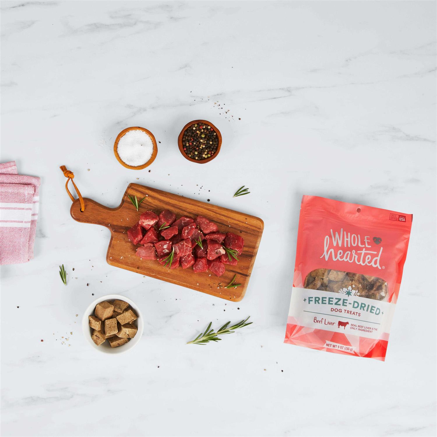 WholeHearted Beef Liver Freeze-Dried Dog Treats - Nail Gallerys
