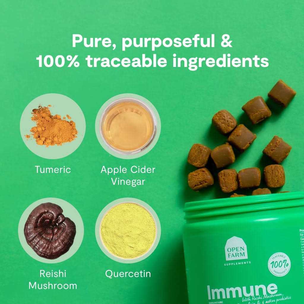 Open Farm Dog Supplement Immune Chews - Nail Gallerys