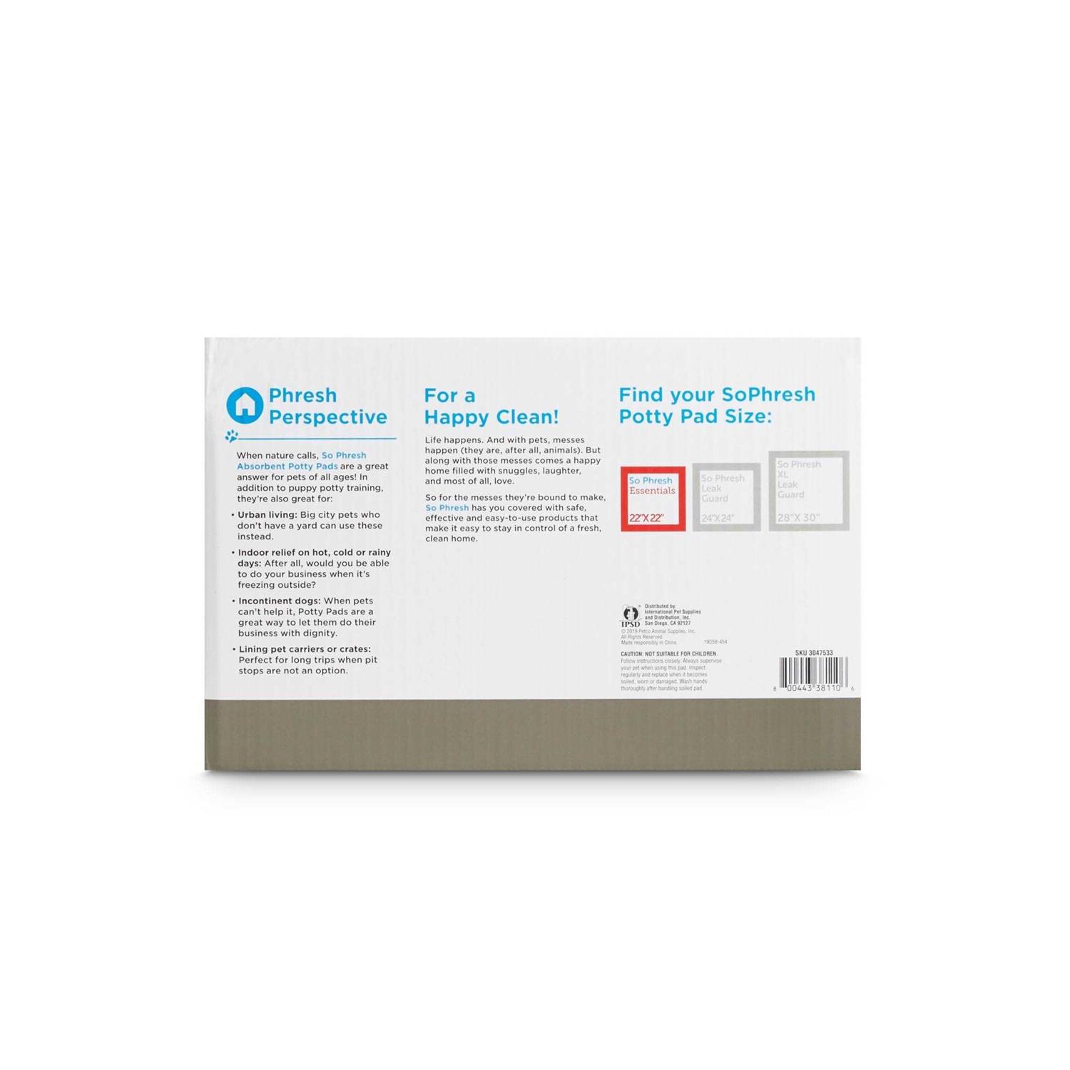 So Phresh Essentials Potty Pads - Nail Gallerys