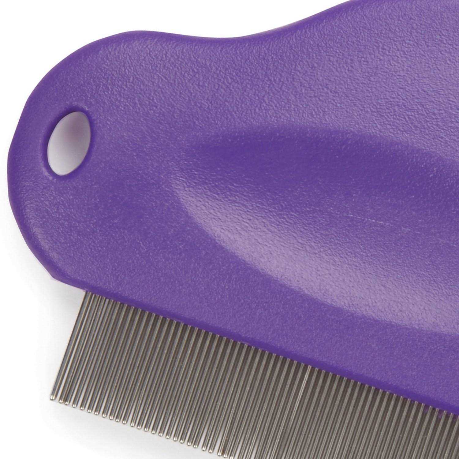 Master Grooming Tools Contoured Grip Flea Comb - Nail Gallerys