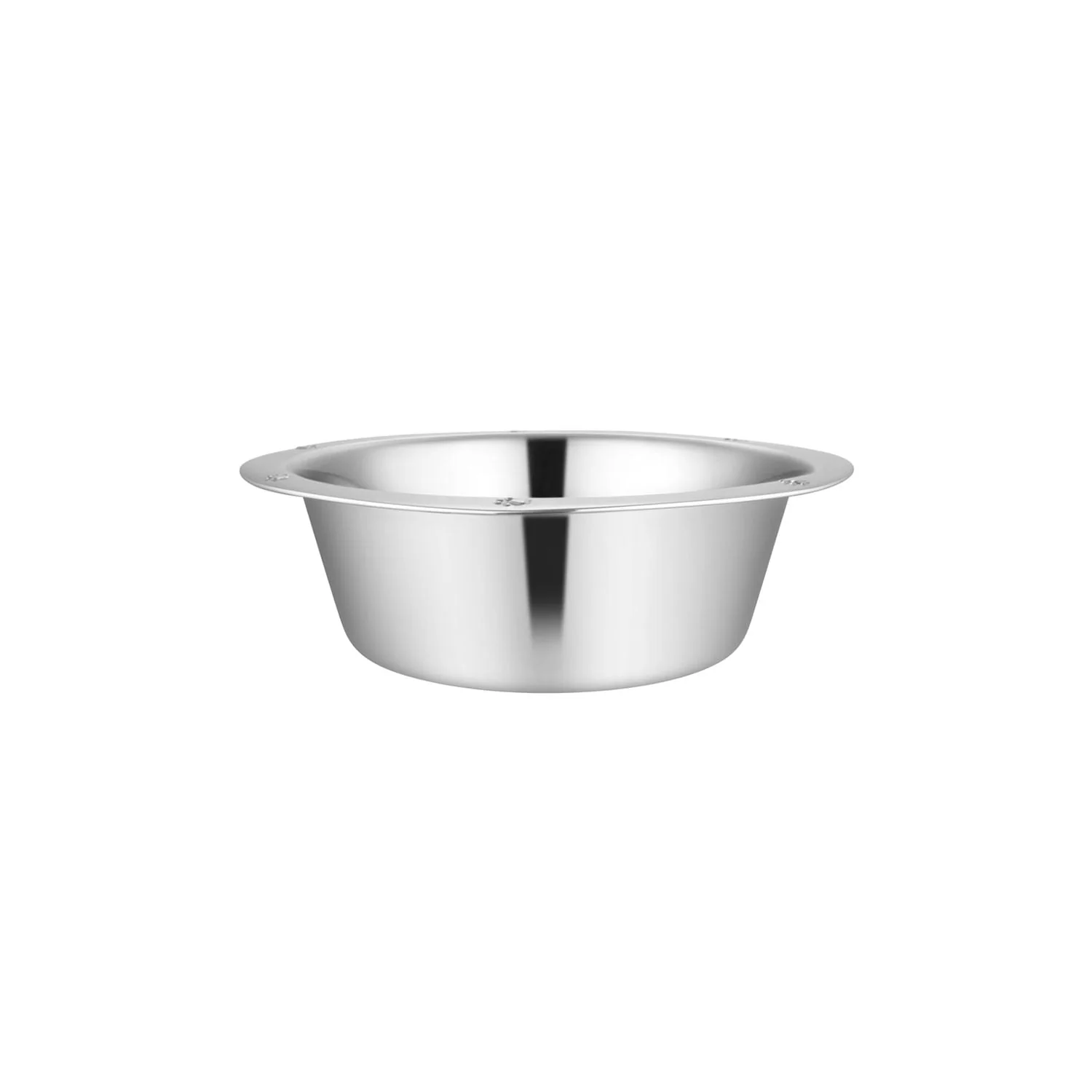Stainless Steel Embossed Wide-Lip Food & Water Pet Bowls - Nail Gallerys