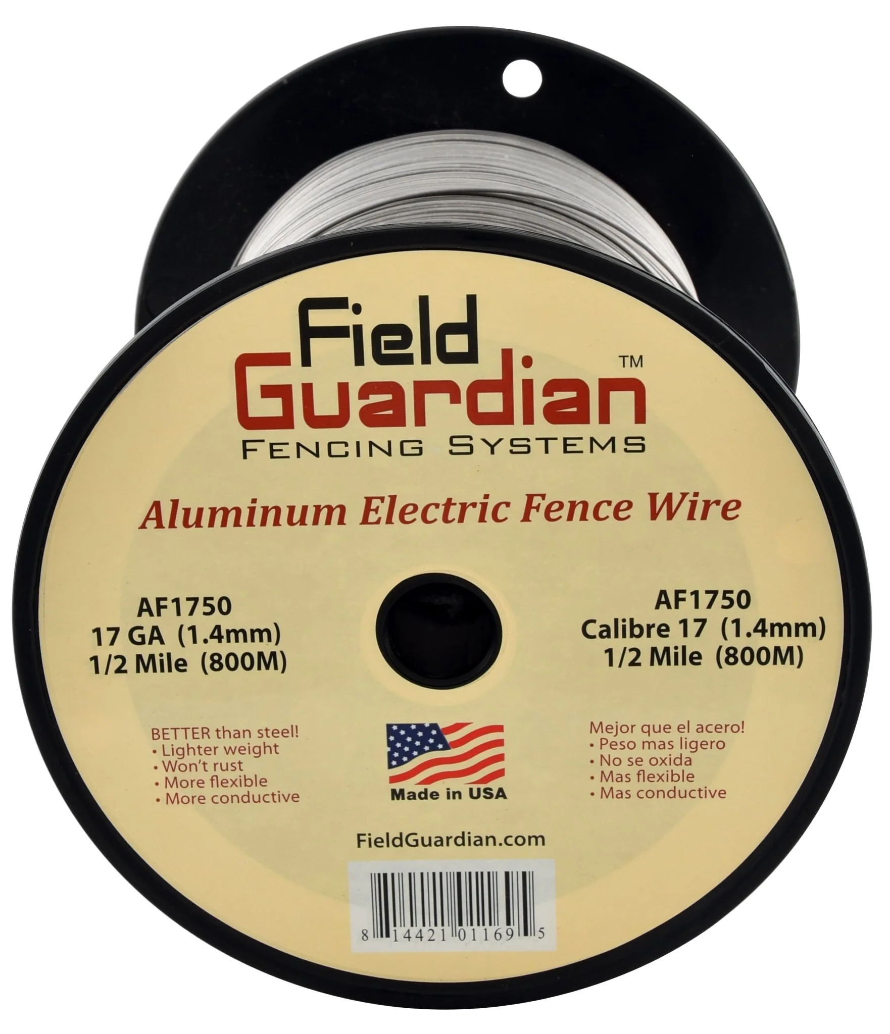 Never-Rust Aluminum Electric Fence Wire - Nail Gallerys