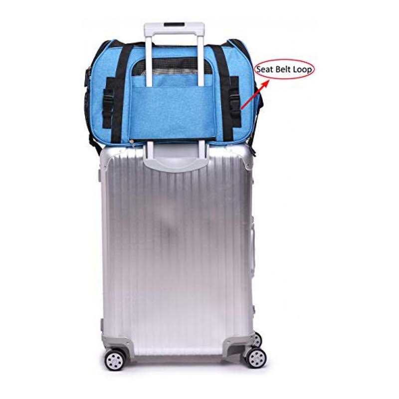 EliteField Soft-Sided Airline-Approved Pet Carrier Bag - Nail Gallerys