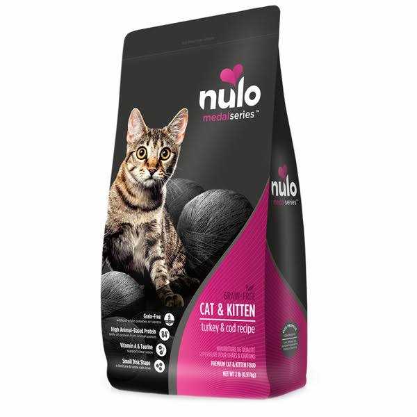 Nulo MedalSeries Grain-Free Turkey & Cod Dry Cat & Kitten Food - Nail Gallerys