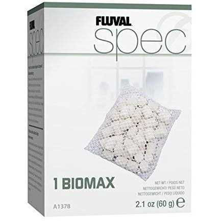 Fluval Spec Replacement Filter Kit Includes Fluval Spec Replacement Foam Filter Block, Fluval Spec Biomax 2.1oz, and Fluval Spec Carbon Filter - Nail Gallerys