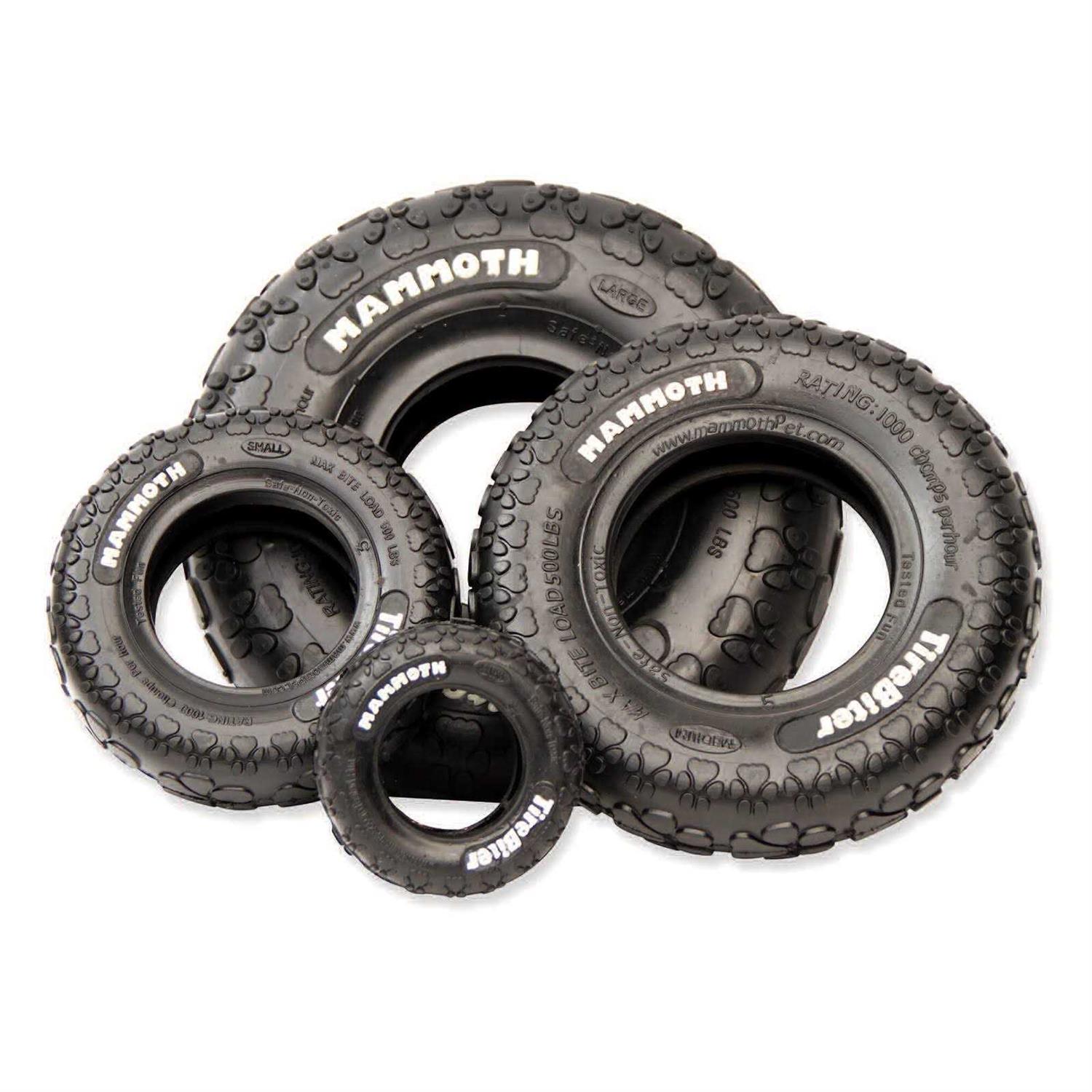 Mammoth TireBiter Rubber Tire Dog Toy Medium - Nail Gallerys