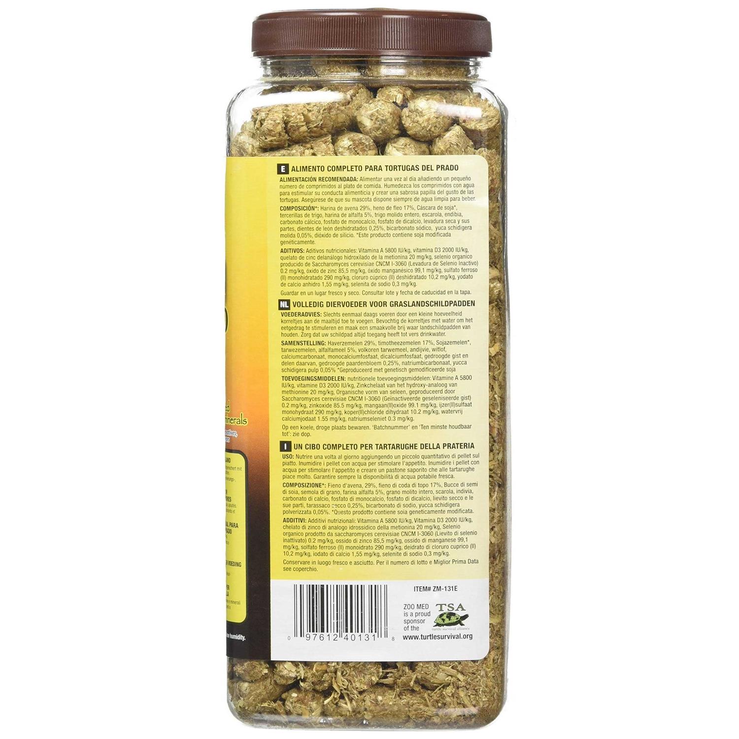 Zoo Med Natural Grassland Tortoise Food - Nail Gallerys