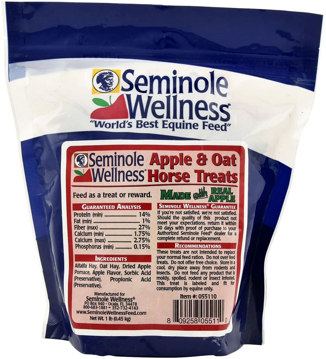 Seminole Wellness Apple and Oat Horse Treats - Nail Gallerys