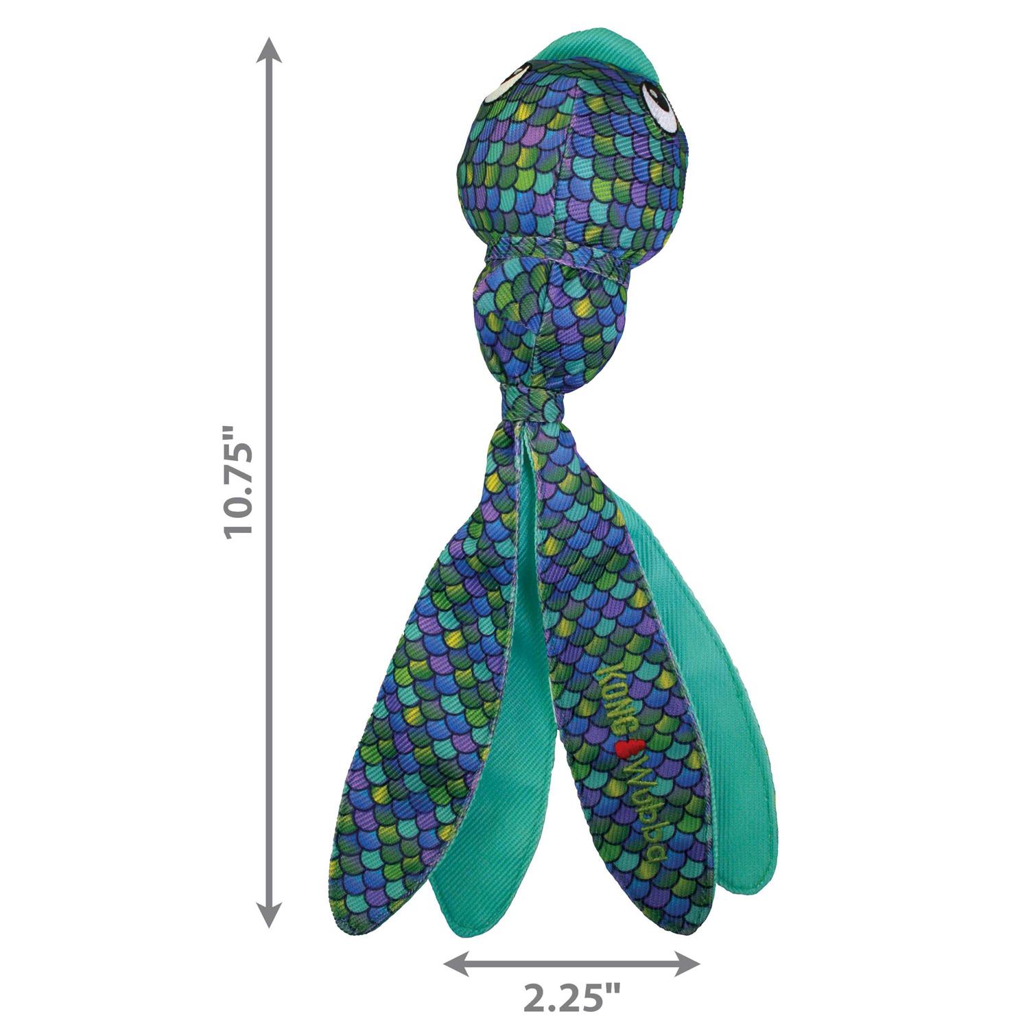 KONG Wubba Finz Blue Dog Toy - Nail Gallerys