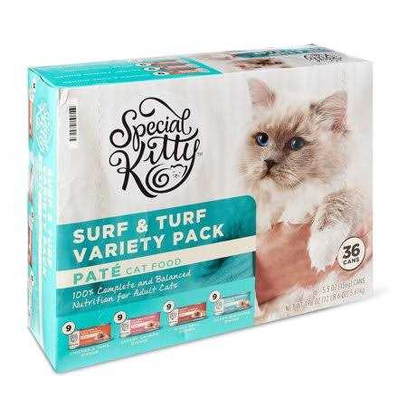 Special Kitty Surf & Turf Variety Pack Pate Cat Food - Nail Gallerys