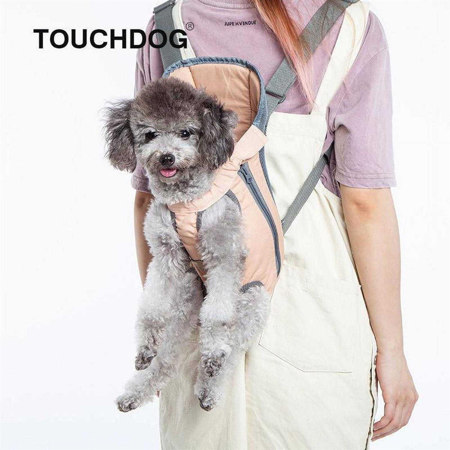 Touchdog Wiggle-Sack Fashion Designer Front and Backpack Dog Carrier - Nail Gallerys
