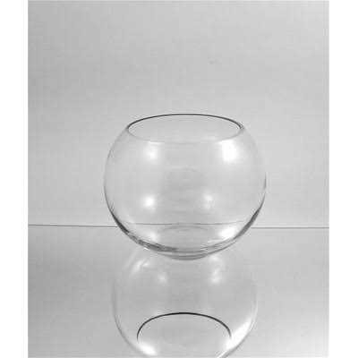 10 Bubble Bowl Glass Vase Clear - Nail Gallerys