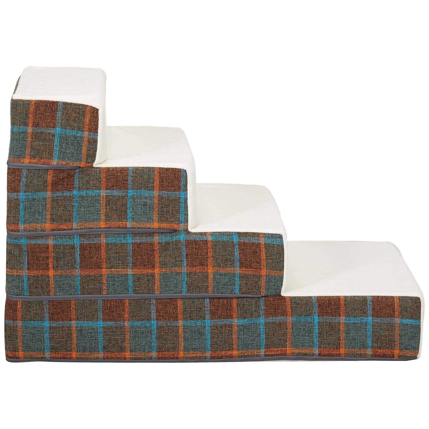 Zinus Blue Pet Stairs - Nail Gallerys