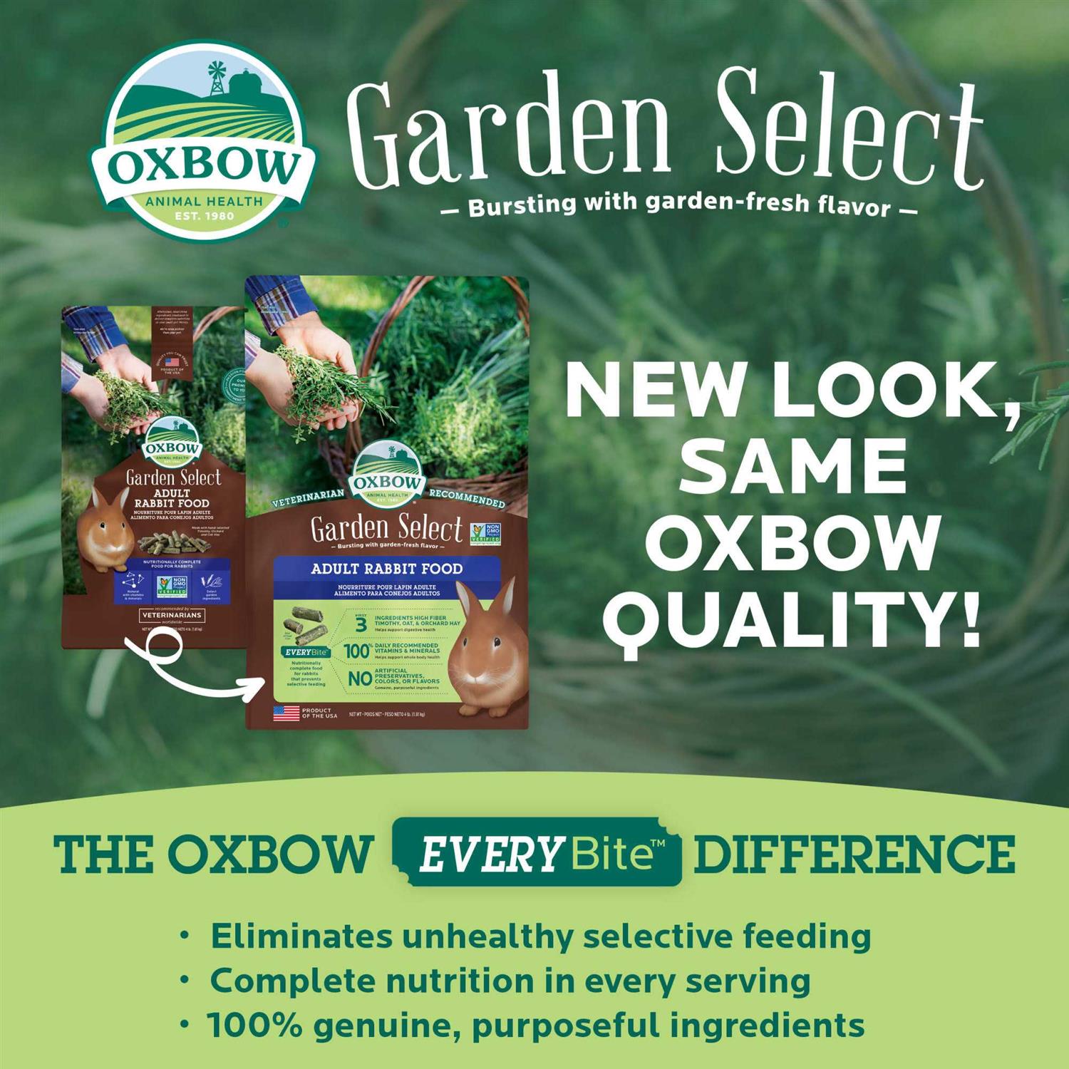 Oxbow Garden Select Adult Rabbit Food - Nail Gallerys