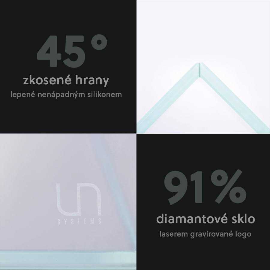 UNS 60U 20 Gallon Ultra Clear Rimless Aquarium - Nail Gallerys